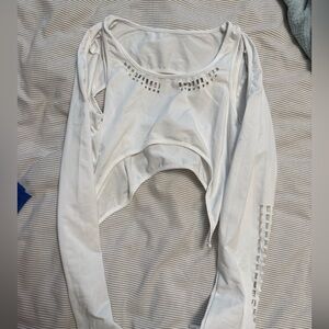 🪩 White Cut Out Crop - BUNDLE FOR BOGO!